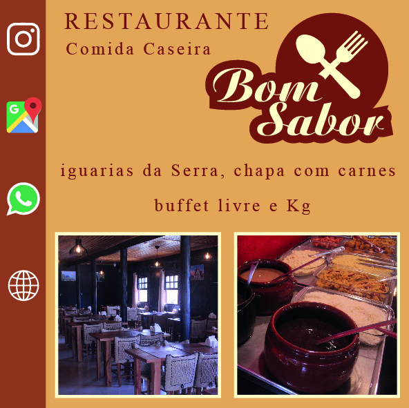 Restaurante Bom Sabor - Pratos típicos em Urubici